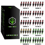 POSEIDON V7 Tattoo Cartridge Needles Tattoo Needles RL/RS/RM/M1 Mix Size 50pcs/Box Disposable Tattoo