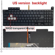 US Keyboard for ASUS TUF Gaming F15 FX507ZR FA617 FA507 FA507R FX707 FX517 GA507 Replacement Keyboar