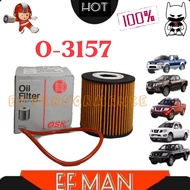 OSK O-3157 OIL FILTER NISSAN FRONTIER O/F 15208-AD200 PENAPIS MINYAK HITAM KERETA 4X4