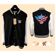 WWE Wrestling Varsity Baseball Jacket cody rhodes Captain American Nightmare