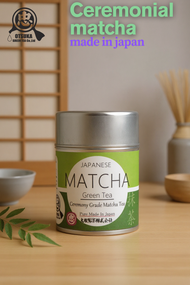 Ceremonial Grade Matcha Green Tea - Pure & Authentic Matcha from Shizuoka Japan - Perfect for Oatsid