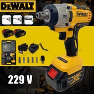 บล็อกไฟฟ้า DEWALT ประแจไฟฟ้า แบต บล็อกไร้สาย บล็อกแบตเตอรี่ไร้สายไร้แปลงถ่าน 229V (ประกันสินค้า 90 วัน)