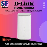 D-Link DWR-2000M 5G AX3000 Wi-Fi 6 CPE 2.5G WAN/LAN + RJ11 Vo5G/LTE Wireless Router