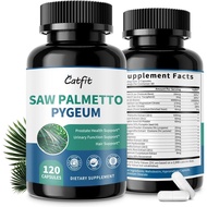 Prostate Health Supplements for Men - Saw Palmetto for Men 500mg DHT Blocker with Pumpkin Seed Oill,