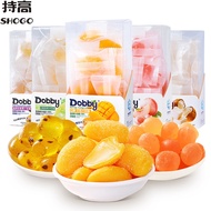 Dobby哆比果汁软糖Q弹芒果白桃味橡皮软糖100g 儿童休闲零食品Dobby Dobby Juice Fudge Q Play Mango20260616