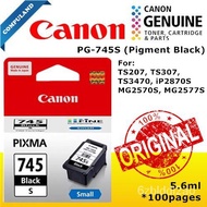 Canon PG-745S (Small) Black Ink Cartridge TCkD