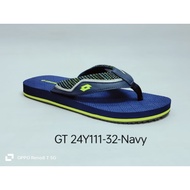 LOTTO GT 24Y 111 Men Comfort Navy PU Thong Sandals / Slippers & Sandals / Flip-Flops / Selipar Lelak