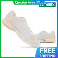 Yonex | Yonex Aerus Z2 Womens Badminton Shoes White Orange
