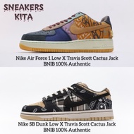 Sepatu Nike Air Force 1 Low x Travis Scott / Nike SB Dunk Low x Travis