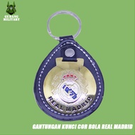 GANTUNGAN Real Madrid Keychain - Real Madrid Club Keychain