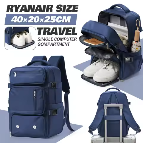 Travel Backpack Cabin Bag, Ryanair Backpack 40x20x25 Carry-Ons, Men Women 15.6 inch Laptop Backpack,