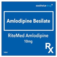 Rx: Ritemed Amlodipine 10mg Tablet