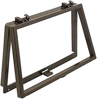 Prime-Line Products PL 14699 Wicket, 6-1/8" x 10-1/8", Bronze Plastic