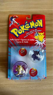 hasbro孩之寶 1999年 Pokemon寶可夢 喵喵 耿鬼 寵物小精靈