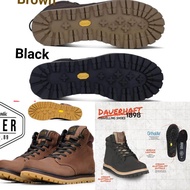 terupdate EIGER series DAUERHAFT 1.0 shoes sepatu boot boots hiking outdoor gunung Vibram ortholite