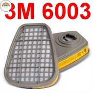 RD 3M 6003 Organic Vapor/ Acid Gas Cartridge (Pack of 2) Mask Filter