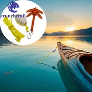 CRUNCHCRAFT​ Marine Kayak Anchor Kit, Aluminum Alloy Folding Design Folding Anchor Kit, Anchor Acces