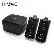 Lunmao ระบบ M-Vave 2.4G เครื่องรับส่งสัญญาณ4ช่องกีต้าร์ไร้สายพร้อมเครื่องส่งสัญญาณ Cuvave BT และตัวร