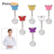 [PETSOLA] Nursing Watch Brooch Fob Doctor Watch Clip Brooch Hanging Fob Watches Gift