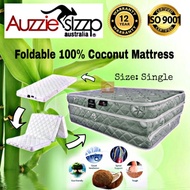 {Ready Stock} Aussie Sleep Foldable Full Fibre Coconut Mattress/ Auzzie Slzzp/Foldable Mattress