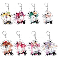 Paradox-Live Anime Keychain Yatonokami Kanata Nayuta Yeon Hajun Backpack Bag Decoration Accessory