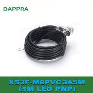 E3Z E2B E3FA XS3F-M8PVC3A5M PNP M8 3PIN 5M elbow I/O Sensor Cable SU15 SalleBIG 