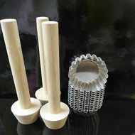 5.0cm egg tart mould and presser