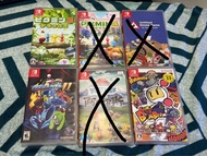 Switch game 皮克敏 皮克敏 無名鵝愛搗蛋 洛克人 炸旦人 夢可寶 阿爾宙斯