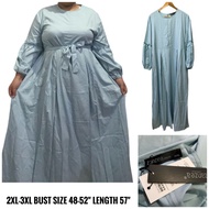 PLUS SIZE MUSLIM DRESS ABAYA LONG