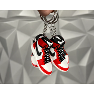 Cuero Gantungan Kunci Sepatu Mini Air Jordan Air Max Sandal Keychain 3D