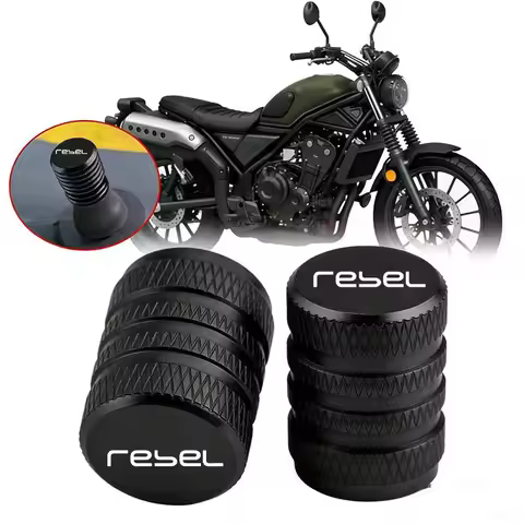 For Honda Rebel 300 Rebel 500 CMX Rebel300 Rebel500 Accessories Motorcycle CNC Aluminum Tire Valve A