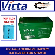 Bateri pump racun LITHIUM ION BATTERY 12V 14AH FOR VICTA TL20 BATTERY SPRAYER