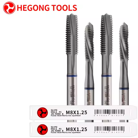 BOSS TAPS HSS-G JIS Standard Spiral Pointed Tap M2 M2.5 M3 M4 M5 M6 M7 M8 M10 M12 Machine Screw Thre