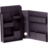 Nakabayashi Lifestyle Tool Accessory Storage Box File B5 Black LST-FB5BK