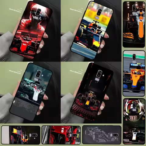 Formula 1 Car Case For Samsung Galaxy A3 A5 J1 J3 J5 J7 2016 2017 J4 J6 A6 A8 Plus A7 A9 J8 2018 Cov