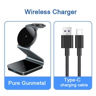 Zuzg Wireless Charger for Multple Devices Mag-Safe 3 in 1 Wireless Charging Station for Apple iPhone