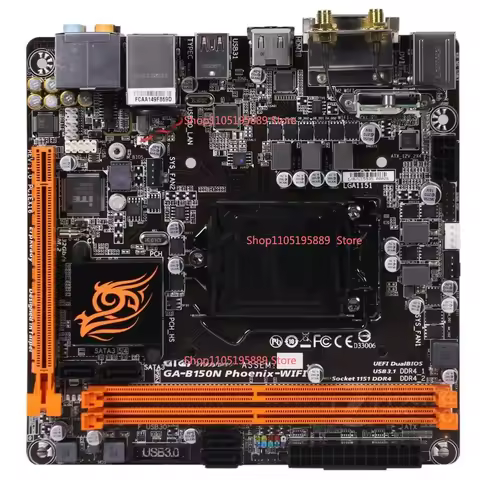 For Gigabyte GA-B150N Phoenix-WIFI mini main board with WIFI support 6th generation 7th generation P