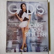 Majalah Gadis No.25 September 2014 Cover Maudy Ayunda