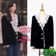 693 DWYNE VELVET BLAZER