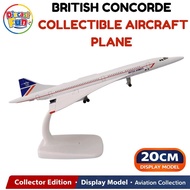 20cm British Airways Concorde Costa with Landing Gear Diecast Aircraft Model Alloy Airplane Collecti
