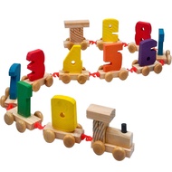 Wooden Children's Toys0-9Digital Train Children's Educational Toys Baby Toys Early Education Toys