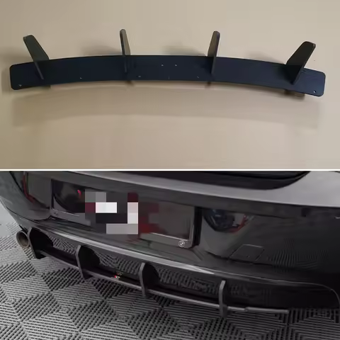 For BMW 1 Series F20 5Door 2011 2012 2013 2014 Year Rear Diffuser Bumper Lips Spoiler Splitter Body 