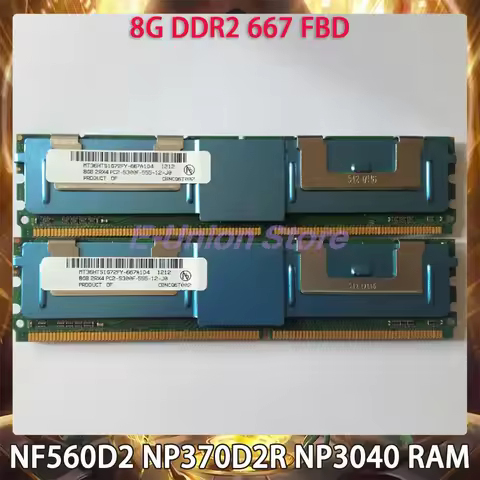 NF560D2 NP370D2R NP3040 Server Memory 8GB 8G DDR2 667 FBD RAM