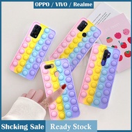 ✜(????Ready Stock) Oppo Realme Pop It Case A5s A7 A3s Soft Silicone Phone Case