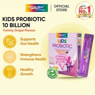 Holistic Way Bio-Elixir Kids Probiotic 10 Billion –2g x 15 Powder Sachets (Probiotics + Prebiotics -