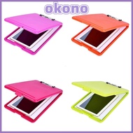 OKONO File Folder with Clipboard, a4 Size Waterproof File Organizer, Practical Large Capacity with C