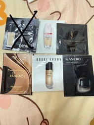 YSL foundation sample Ysl all hour foundation sample dior粉底液試用裝 粉底液試用裝 bobbibrowm foundation sample 