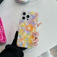 Color LV for Mobile Phone Shell for iPhone Iphone16pro Phone Case Internet Celebrity Super Hot 15Pro