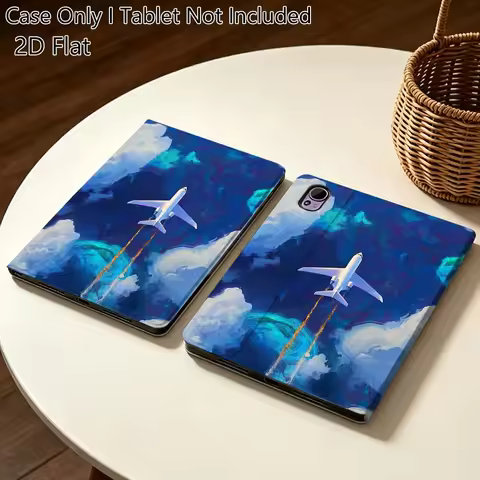 Starry Sky Moon Flower Plane For Huawei MediaPad T5 T10s M6 M5Lite SE Honor Tab 5 6 7 V7 V8 X8a X9a
