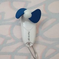 (二手)安全手持兩用電扇 手電筒+電扇 隨身電扇 小風扇